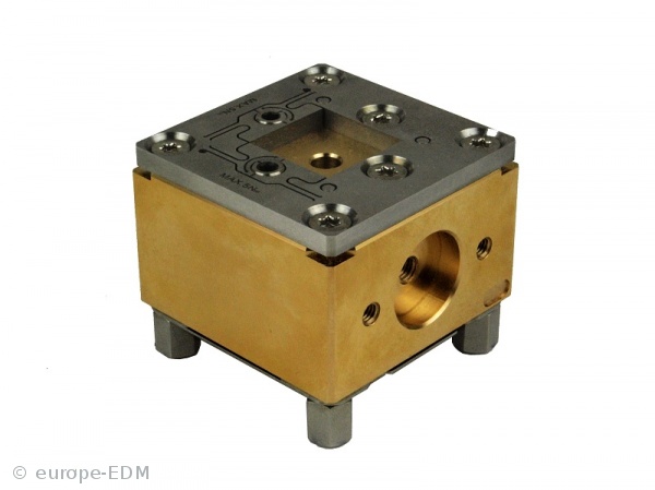 Niederzughalter 20mm MESSING