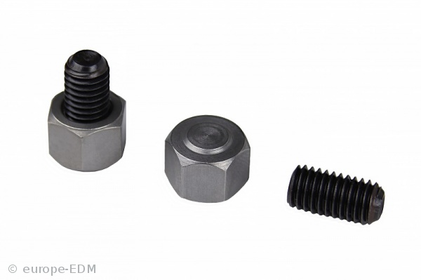 Stützfuß SW13 11,4mm mit Gewindestift
