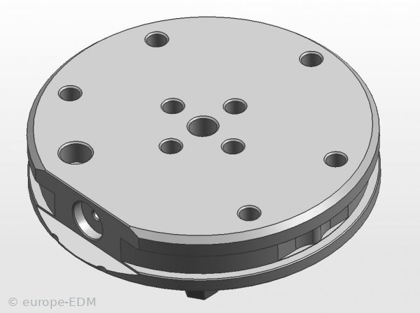 Palette Ø 148mm G-Plate INOX zum Verschrauben
