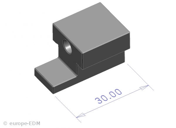 Spannbacke 0- 33mm fuer Pendelschraubstock