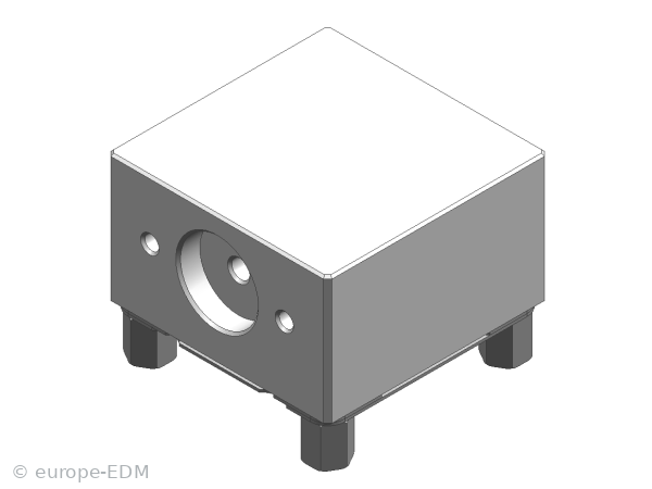 Elektrodenhalter Uniblank ALU
